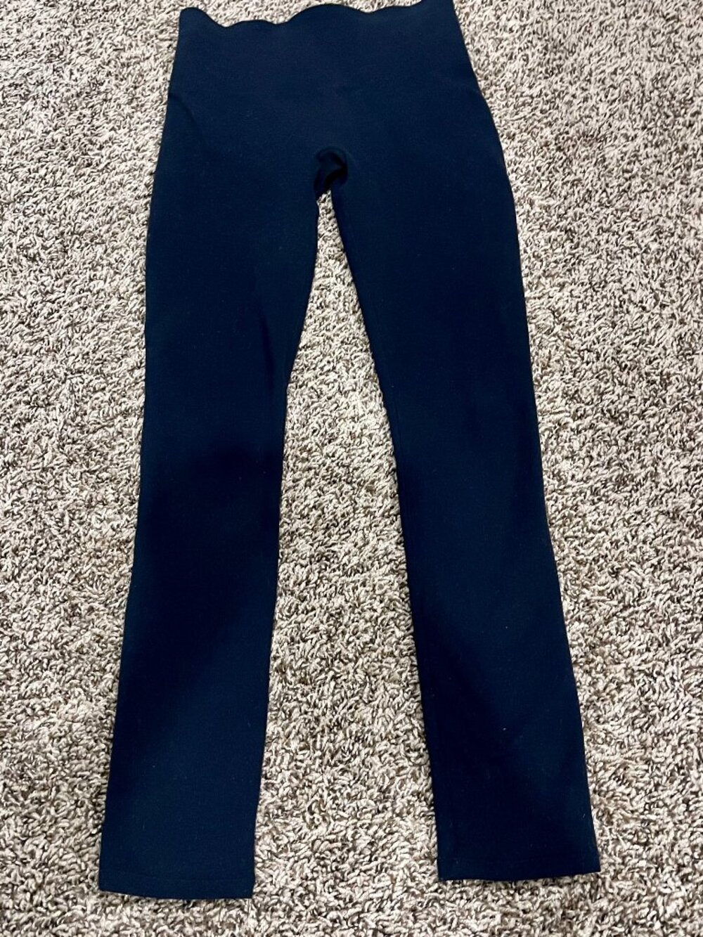 SPANX Black Leggings Size XS High Waisted Shapewear